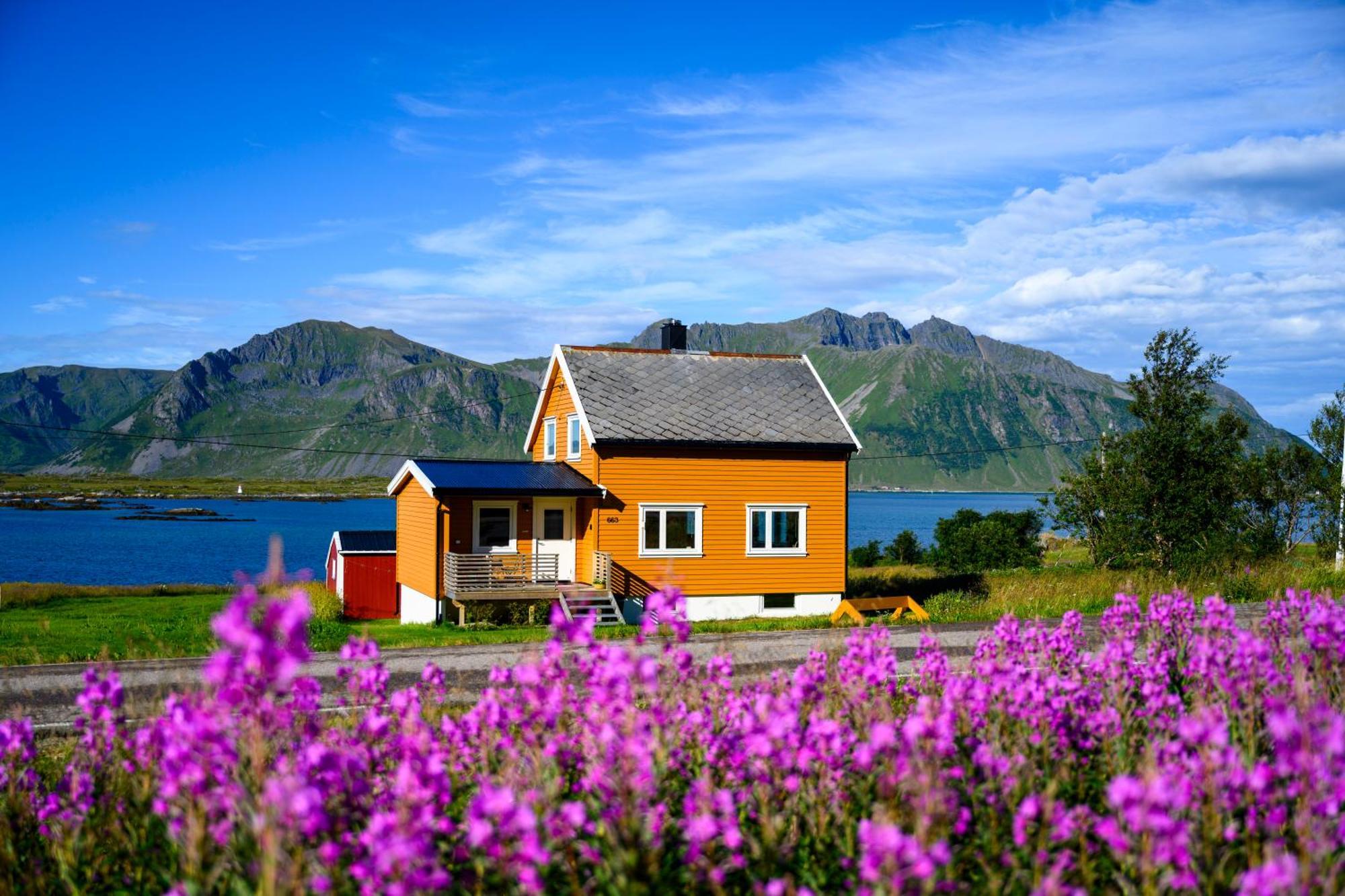 Lillevik Lofoten Gimsoy Esterno foto